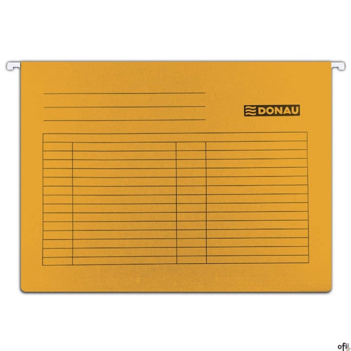 Teczka zawieszkowa pomarańczowa 7410905-12 DONAU 230g