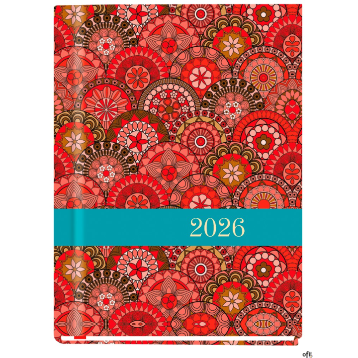 Terminarz MARTA B6 2026 Michalczyk i Prokop T-215F-03 120x165mm kalendarz 1 tydzień na 2 stronach