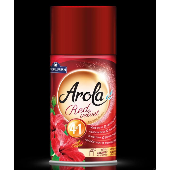Wkład do odświeżacza AROLA 250ml czerwony aksamit GENERAL FRESH  07420