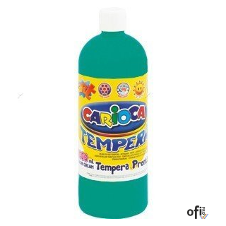 Farba tempera 1000 ml, zielony morski CARIOCA 170-1451