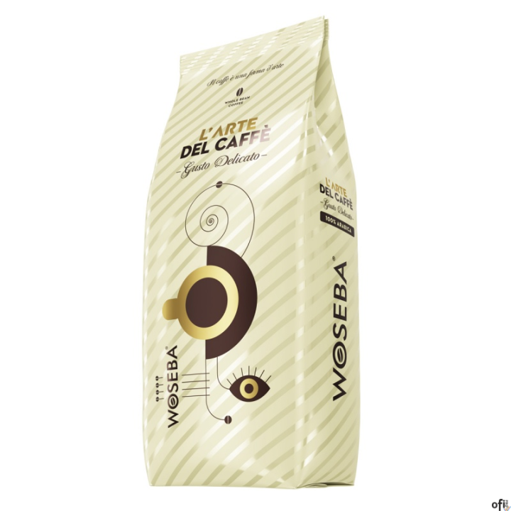 Kawa WOSEBA L’arte del caffè, Gusto Delicato, 1kg ziarnista