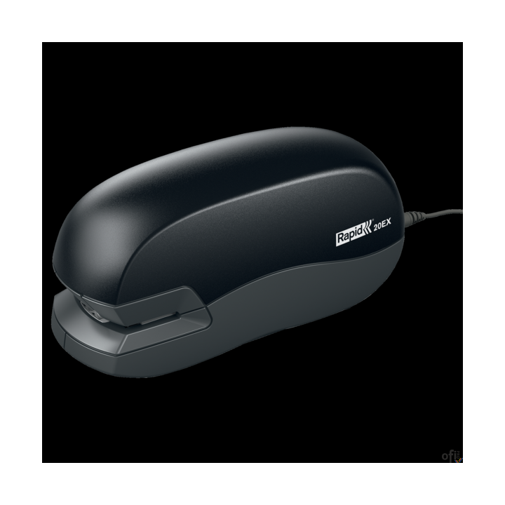 Zszywacz elektryczny RAPID Fixativ 20EX czarny 24-26/6 20kartek 5000297