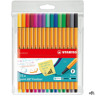Cienkopis POINT 88 15szt 8815 STABILO