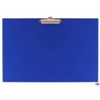 Deska z klipem A3 zamek na długim boku niebieski KH-21-01 BIURFOL