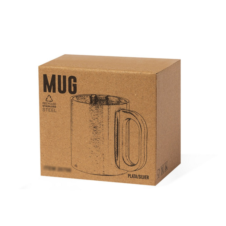 Kubek 300 ml ze stali nierdzewnej z recyklingu