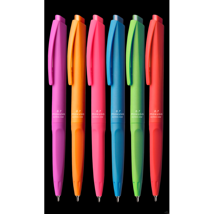 Długopis KD910-NM niebieski 0.7mm,mix kolorów TETIS