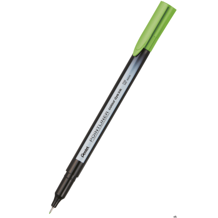 Cienkopis pointliner colour, zieleń butelkowa z tuszem na bazie wody, S40-K PENTEL