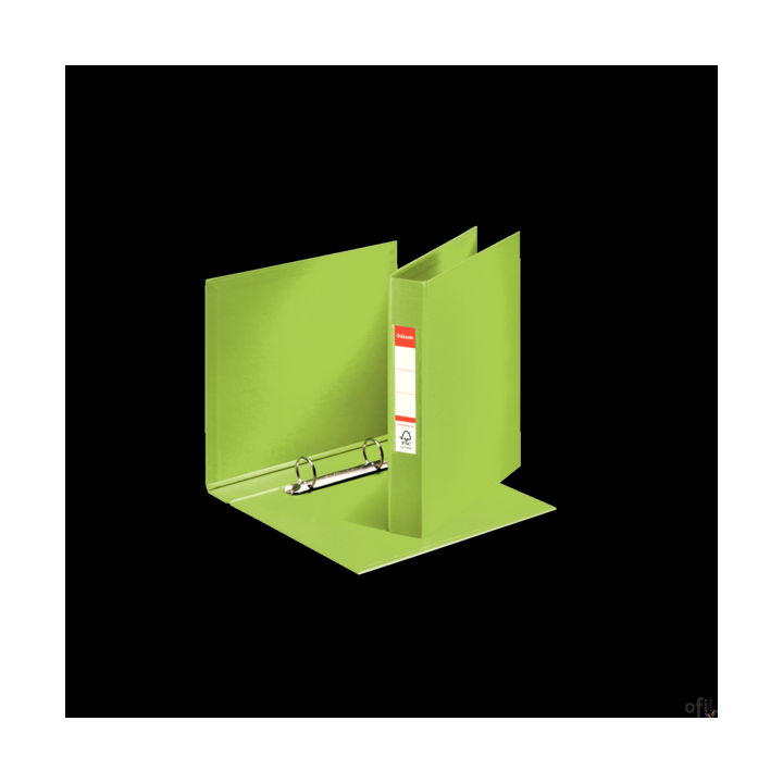 Segregator Esselte A5 z 2 kółkami, grzbiet 40 mm, zielony, , 47686