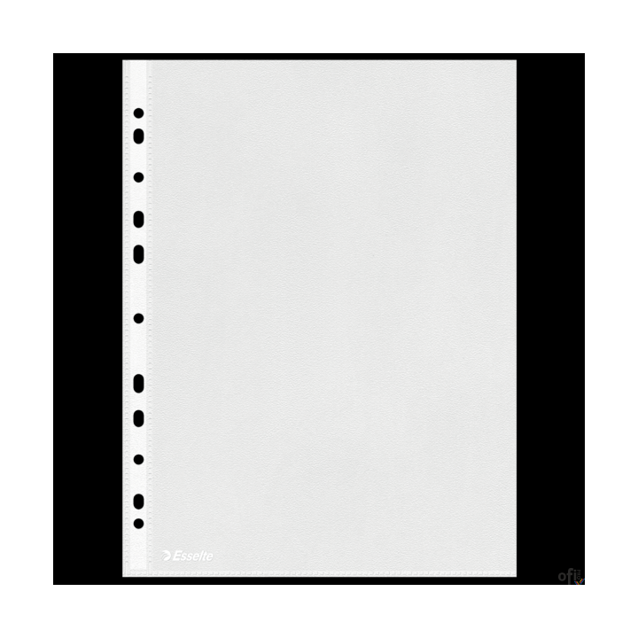 Koszulki groszkowe A4 Esselte, 43 mic., 100 szt., w folii, 56171