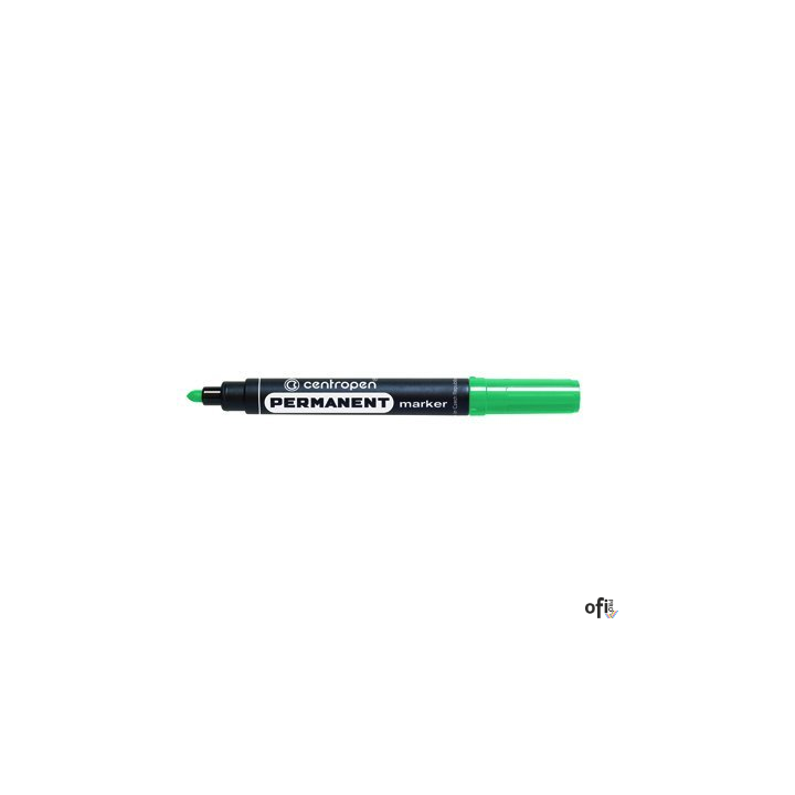 Marker 8566 zielony okrągły CENTROPEN