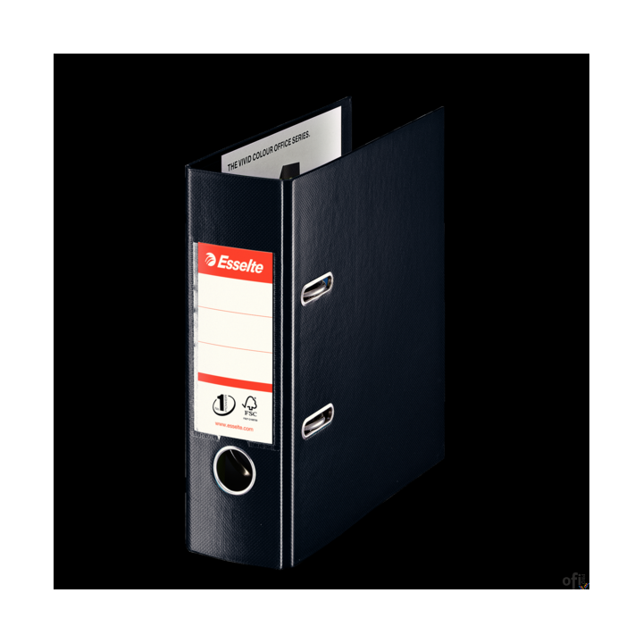 Segregator A5/75mm z mechanizmem czarny 468670 VIVIDA No.1 ESSELTE