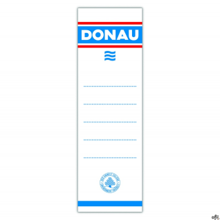Etykiety wsuwane do segregatora A4/7 (20) 8370920 DONAU dwustronna