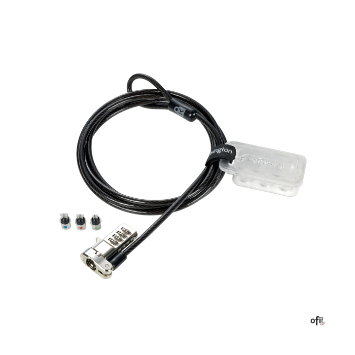 Blokada_z zamkiem szyfrowym Kensington Universal 3 w 1 K60615WW