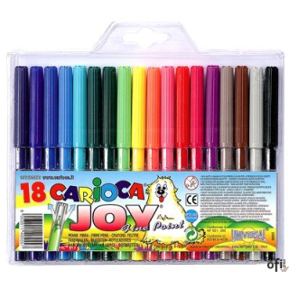 Pisaki CARIOCA Joy, 18 kolorów 160-1469