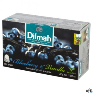 Herbata DILMAH JAGODY I WANILII 20T 85026 (20 saszetek)
