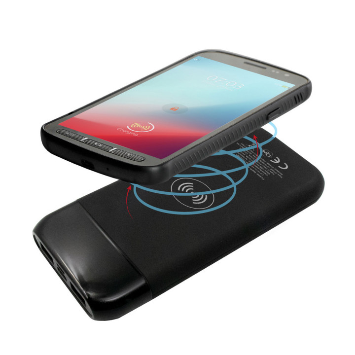 Bezprzewodowy power bank 10000 mAh Exclusive Collection, ładowarka bezprzewodowa 5W-15W | Cory