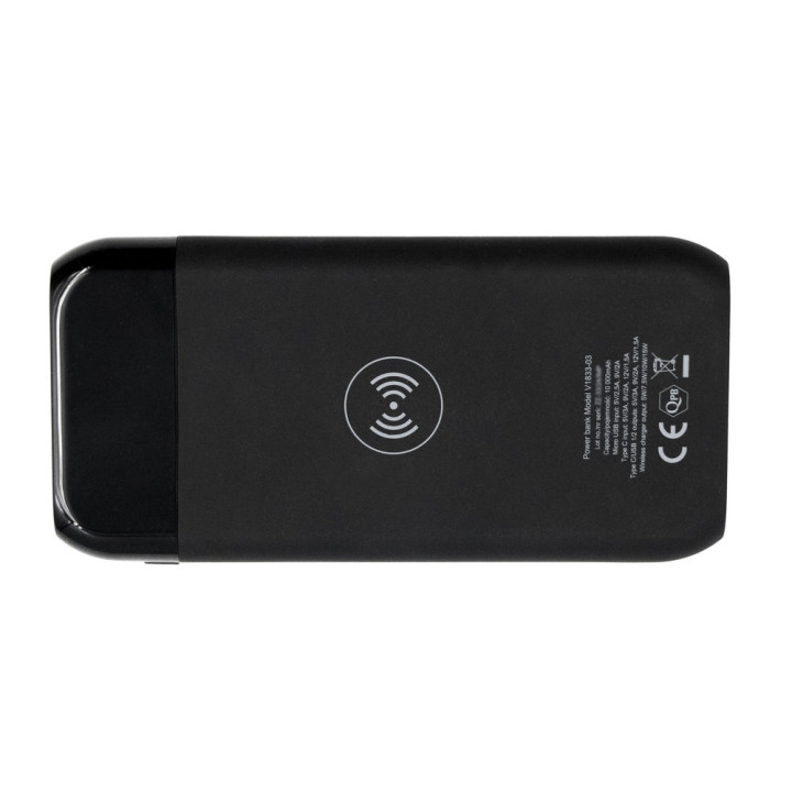 Bezprzewodowy power bank 10000 mAh Exclusive Collection, ładowarka bezprzewodowa 5W-15W | Cory