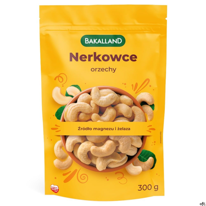 Orzechy nerkowca 300g BAKALLAND