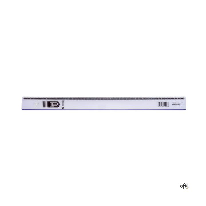 Linijka MemoBe by PRATEL 50cm transparentna ML107-00