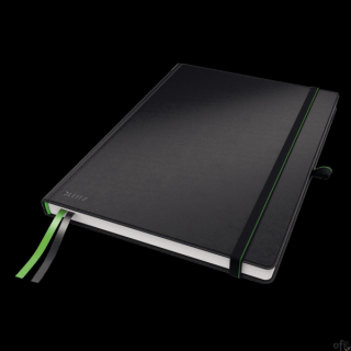 Notatnik LEITZ Complete A4 80k czarny w kratkę 44710095