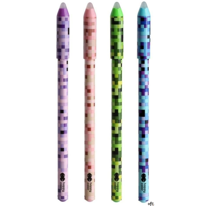 Długopis usuwalny PIXI 0.5mm niebieski  HAPPY COLOR 4120 01PX-3