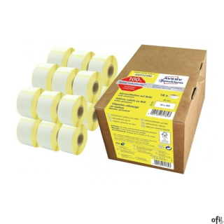 Etykiety adresowe termiczne 36 x 89 mm 18 rolek Avery Zweckform AS0722390