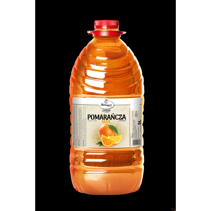 Syrop HERBAPOL Pomarańcza MAX, 6500g/5l