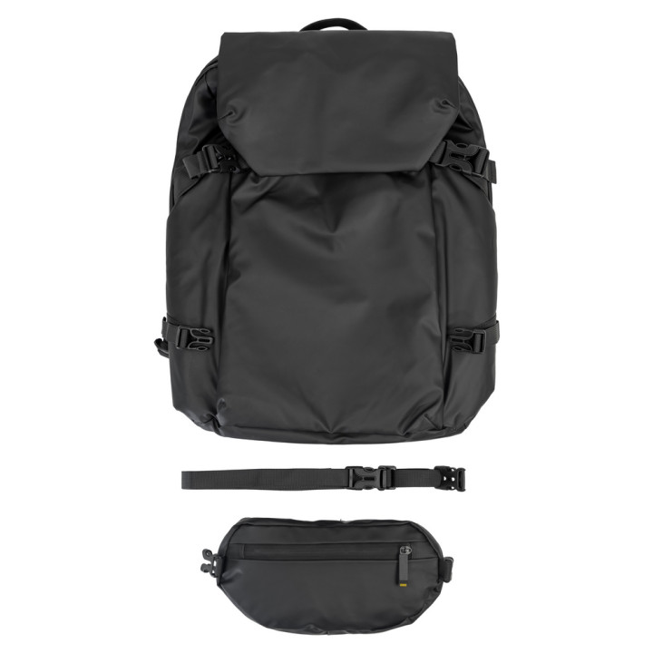 Plecak na laptopa 15,6" Air Gifts 2 w 1, saszetka zapinana w pasie | Chaundrise