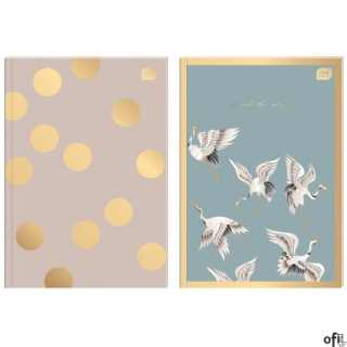 Brulion B5  160k kratka MET SATIN GOLD INTERDRUK