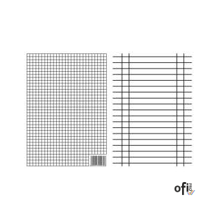 Nowy indeks li 0061035 Liniuszek A5 170g Interdruk