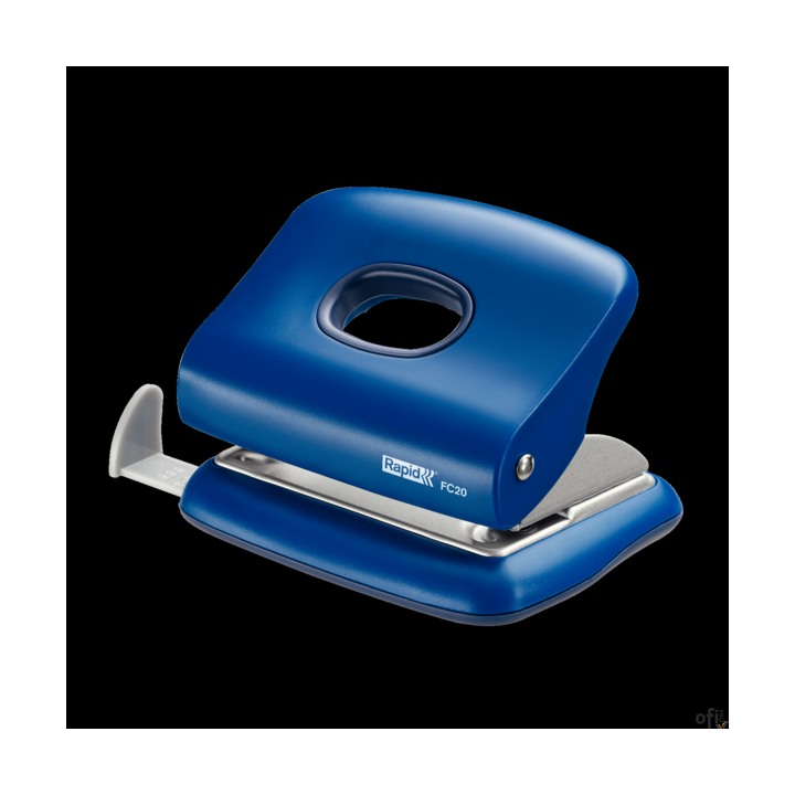 Dziurkacz mały FC20 RAPID niebieski 20 kartek 23256401