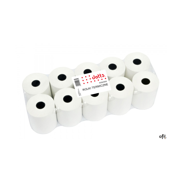 Rolki termiczne DOTTS 57x20mm (10szt) BPA FREE