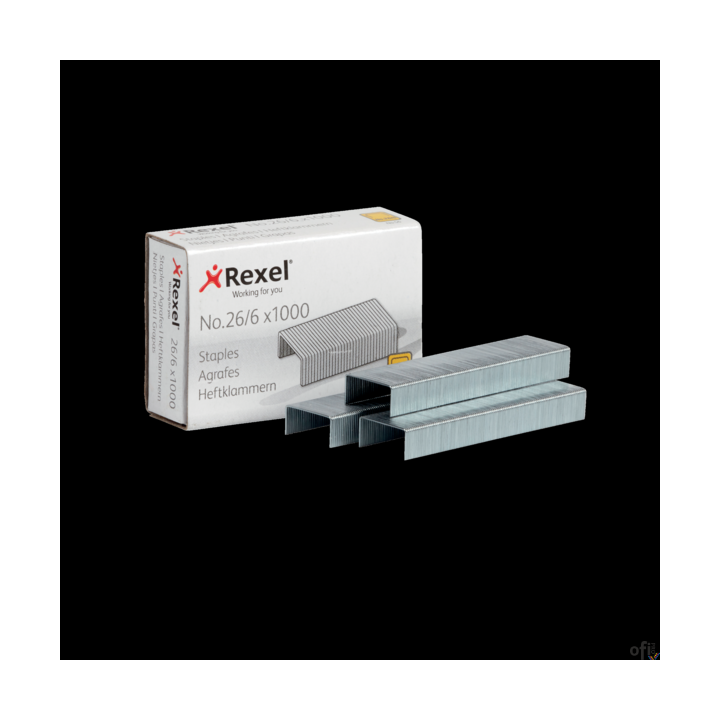 Zszywki Rexel No.56 26/6 opakowanie 1000 szt. ACCO6131