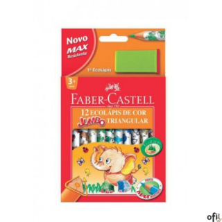 Kredki 10 kolorów JUMBO, FABER CASTELL 111210