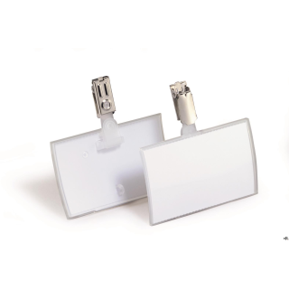 Identyfikator CLICK FOLD 54x90mm z klipem (25szt.) DURABLE 8216-19