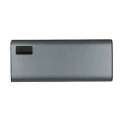 Power bank 10000 mAh z aluminium z recyklingu
