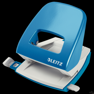 Dziurkacz 5008 LEITZ jasnoniebieski 30 kartek duży metalowy 50080030