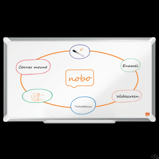 Tablica porcelanowa panoramiczna Nobo Premium Plus 32 710x400mm 1915365