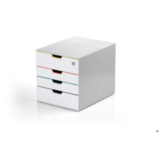 Pojemnik z szufladami VARICOLOR_ MIX 4 SAFE zamykany na klucz 762627