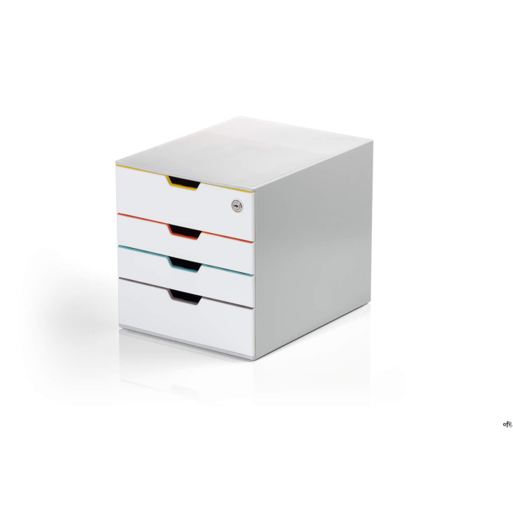 Pojemnik z szufladami VARICOLOR_ MIX 4 SAFE zamykany na klucz 762627