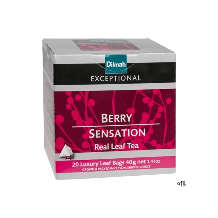 Herbata DILMAH Exceptional BERRY SENSATION 20t czarna