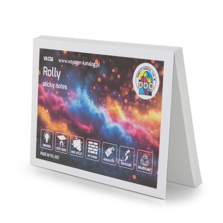 Elektrostatyczne karteczki samoprzylepne | Rolly