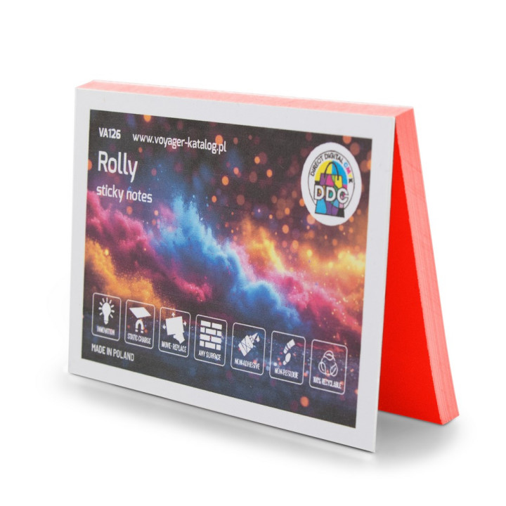Elektrostatyczne karteczki samoprzylepne | Rolly