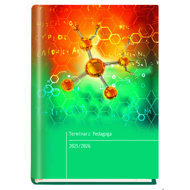 Terminarz PEDAGOGA 2025/2026 ATOMY A5 T-150F-04 Michalczyk i Prokop