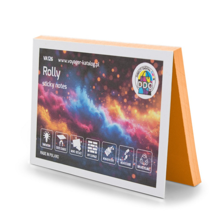 Elektrostatyczne karteczki samoprzylepne | Rolly