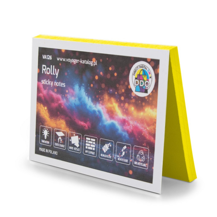Elektrostatyczne karteczki samoprzylepne | Rolly