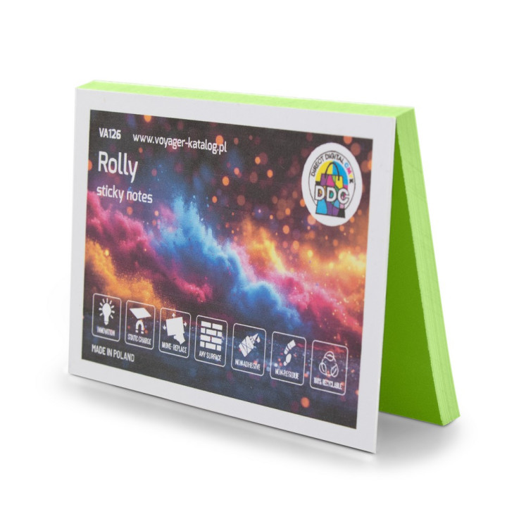 Elektrostatyczne karteczki samoprzylepne | Rolly