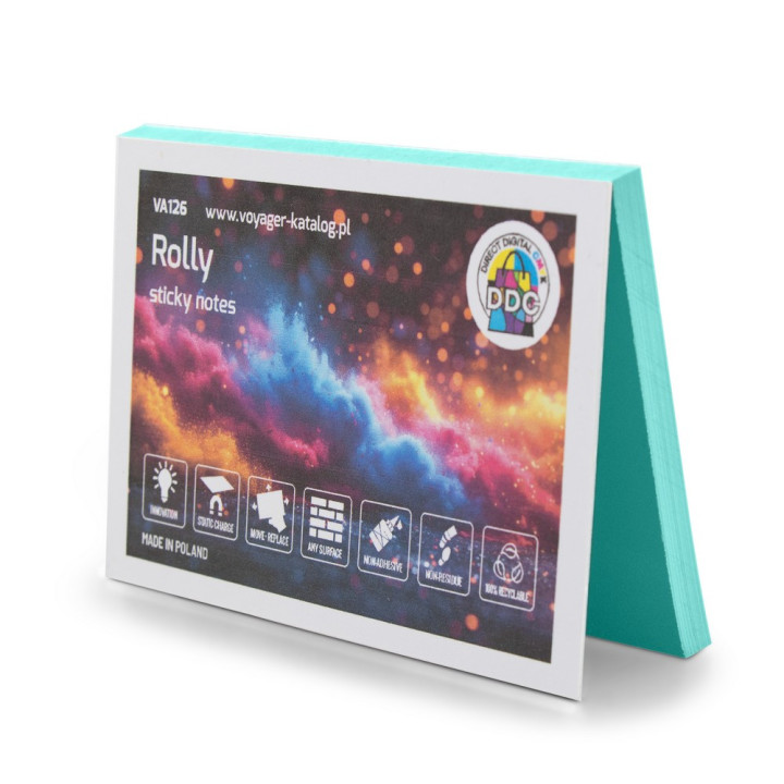 Elektrostatyczne karteczki samoprzylepne | Rolly