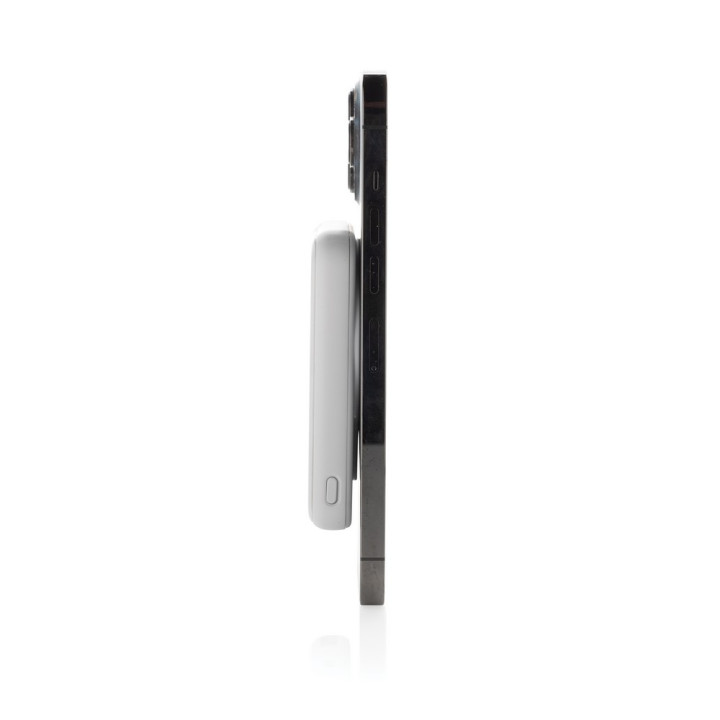 Magnetyczny bezprzewodowy power bank 5000 mAh, 5W Stellar