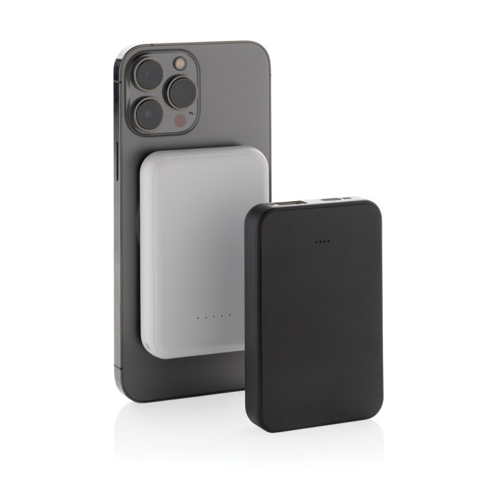 Magnetyczny bezprzewodowy power bank 5000 mAh, 5W Stellar